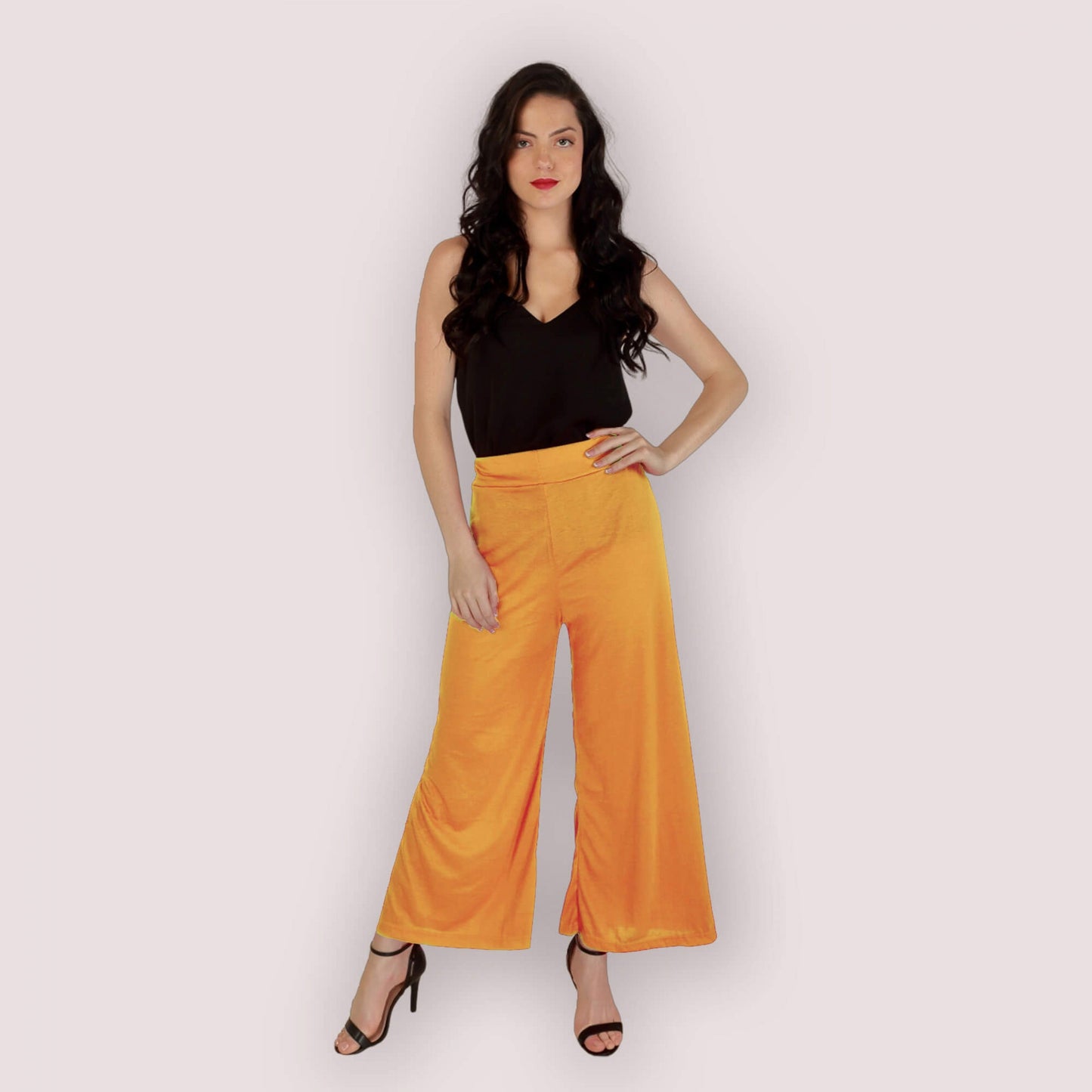 Yellow Feminine Palazzo