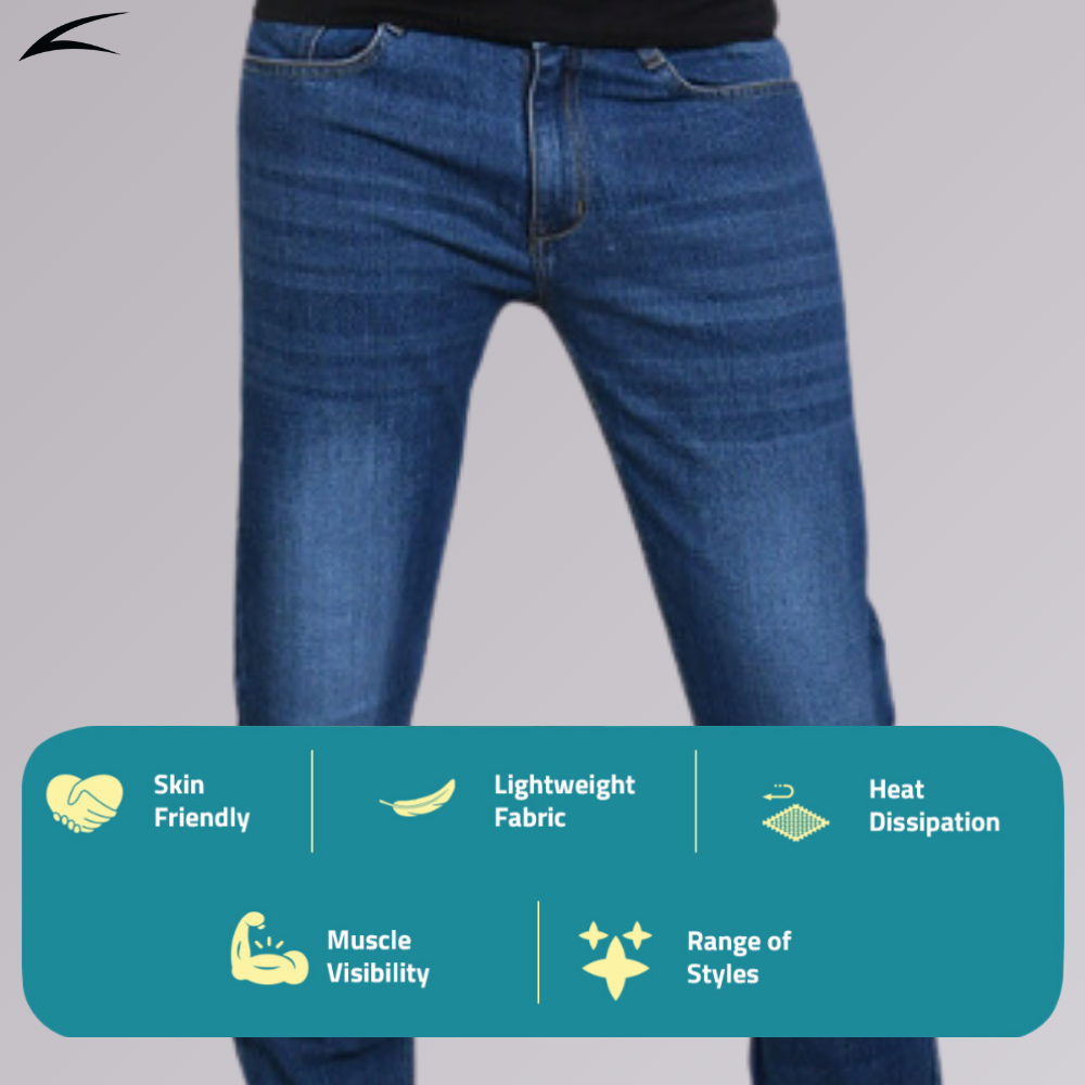 Men's Classic C1 Denim Jeans - Timeless Midnight Blue