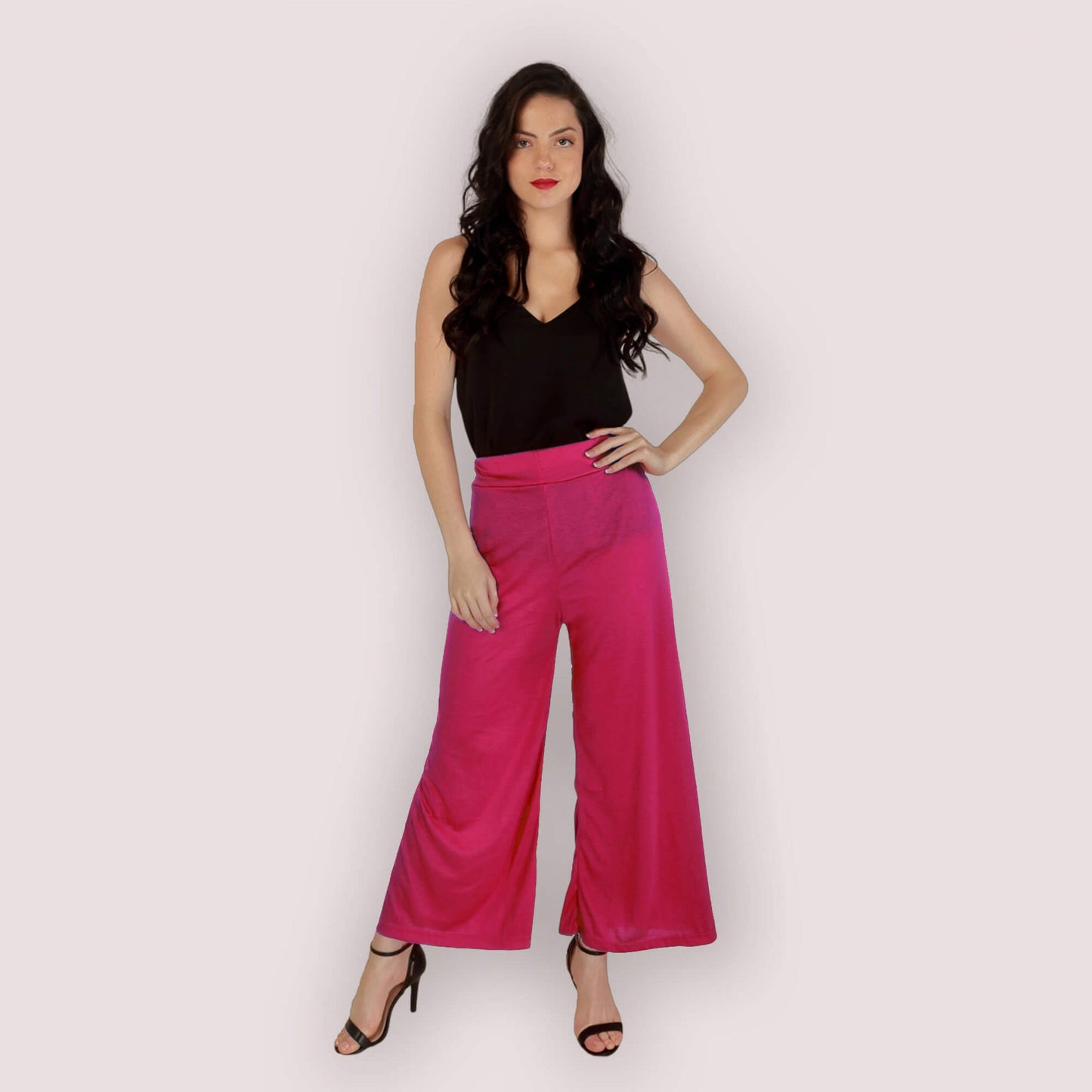 Pink Feminine Palazzo