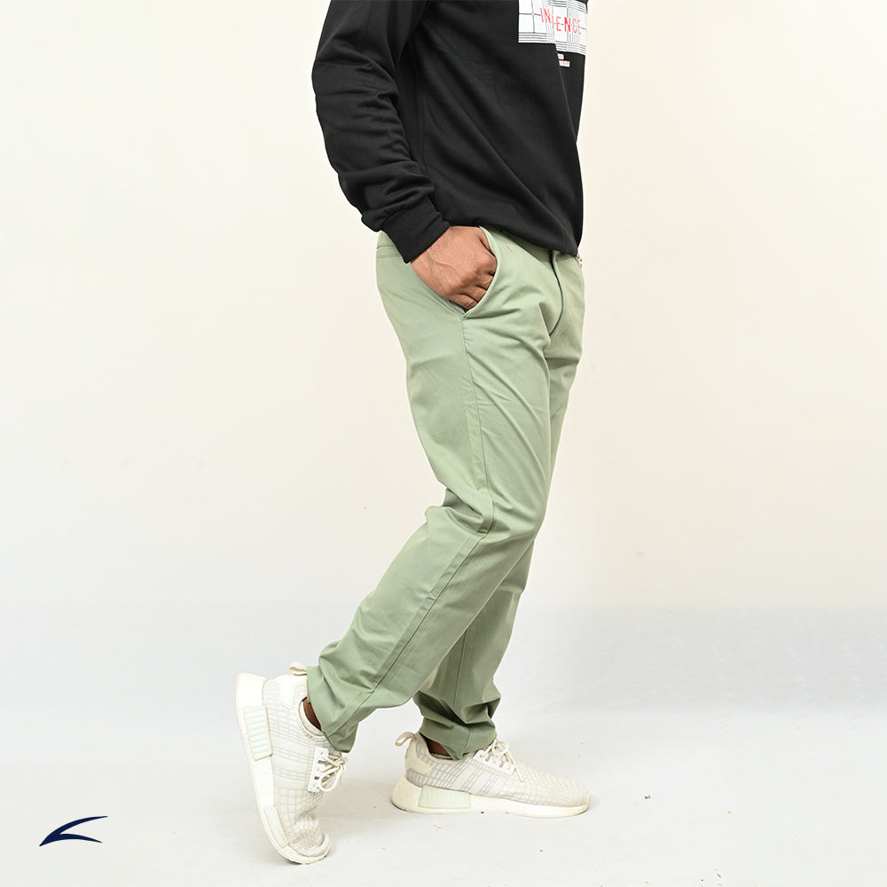 Men's Olive Chinos