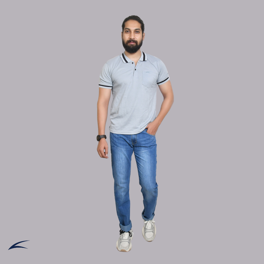 Men's Denim Jeans - Top Gun 2 Blue