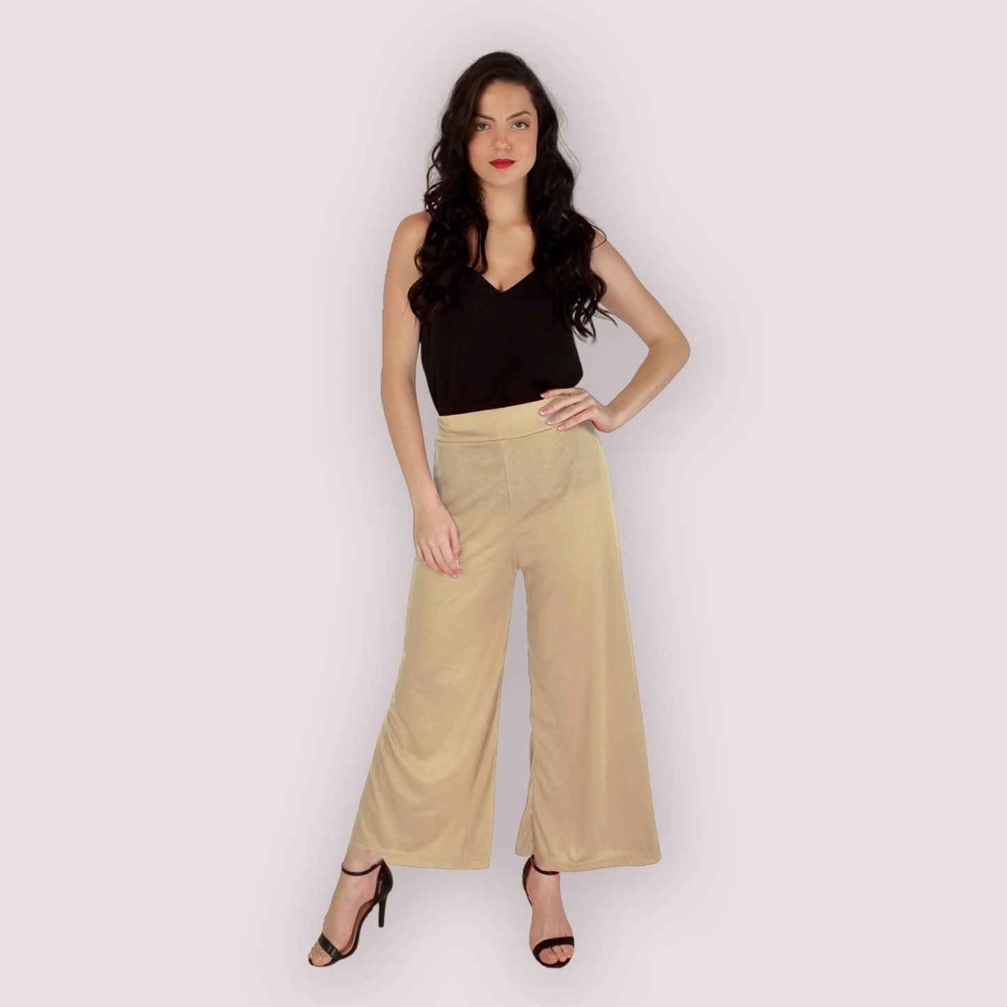 Yellow Feminine Palazzo