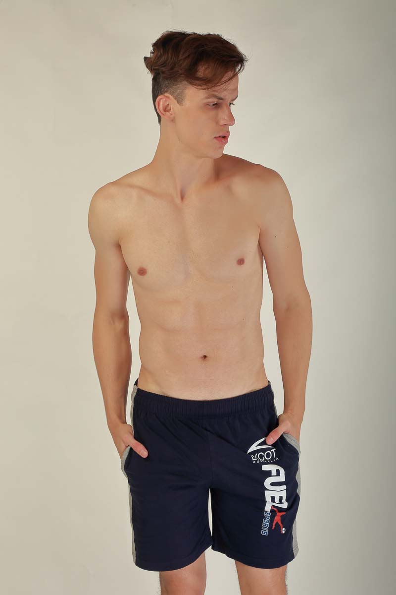 Classic Men's Casual Printed Shorts - Pack of 2