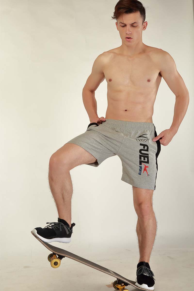 Classic Men's Casual Printed Shorts - Pack of 2