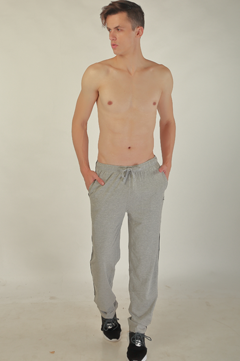 Classic Comfort Men's Solid Track Pant - Grey