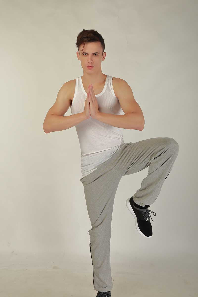 Oxy Interlock Parker Sleeveless White Vests for Men - Pack of 3