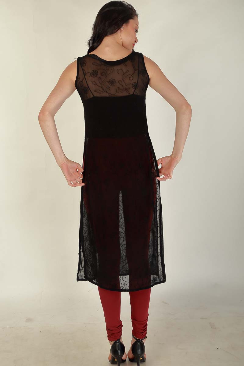 Women's Churidar Leggings #6 - Red