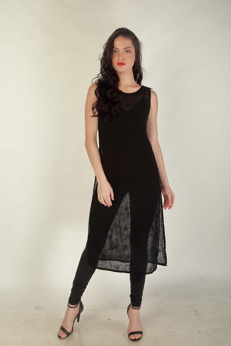 Women's Churidar Leggings #28 - Black