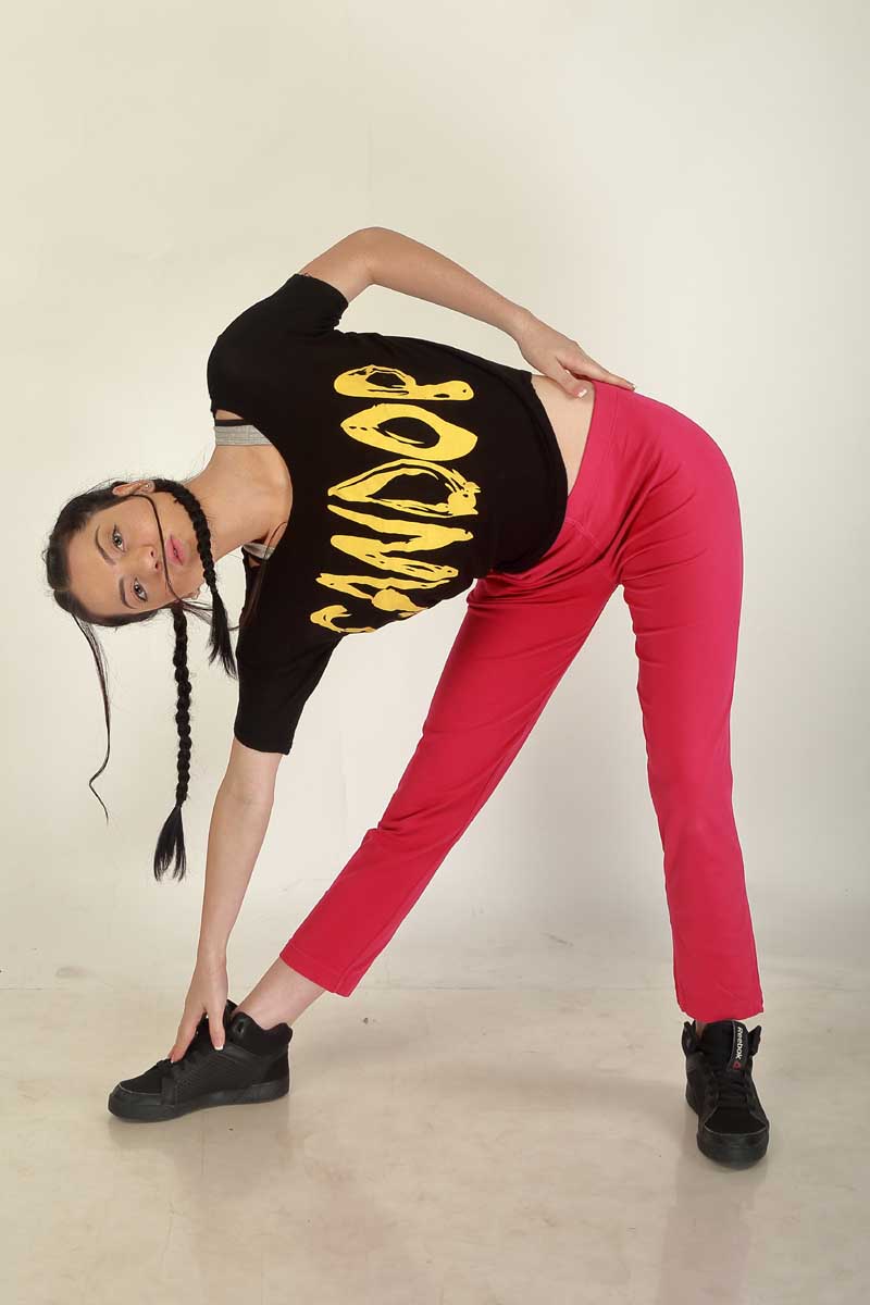 Women's Ankle-Length/Yoga Pants - Pink