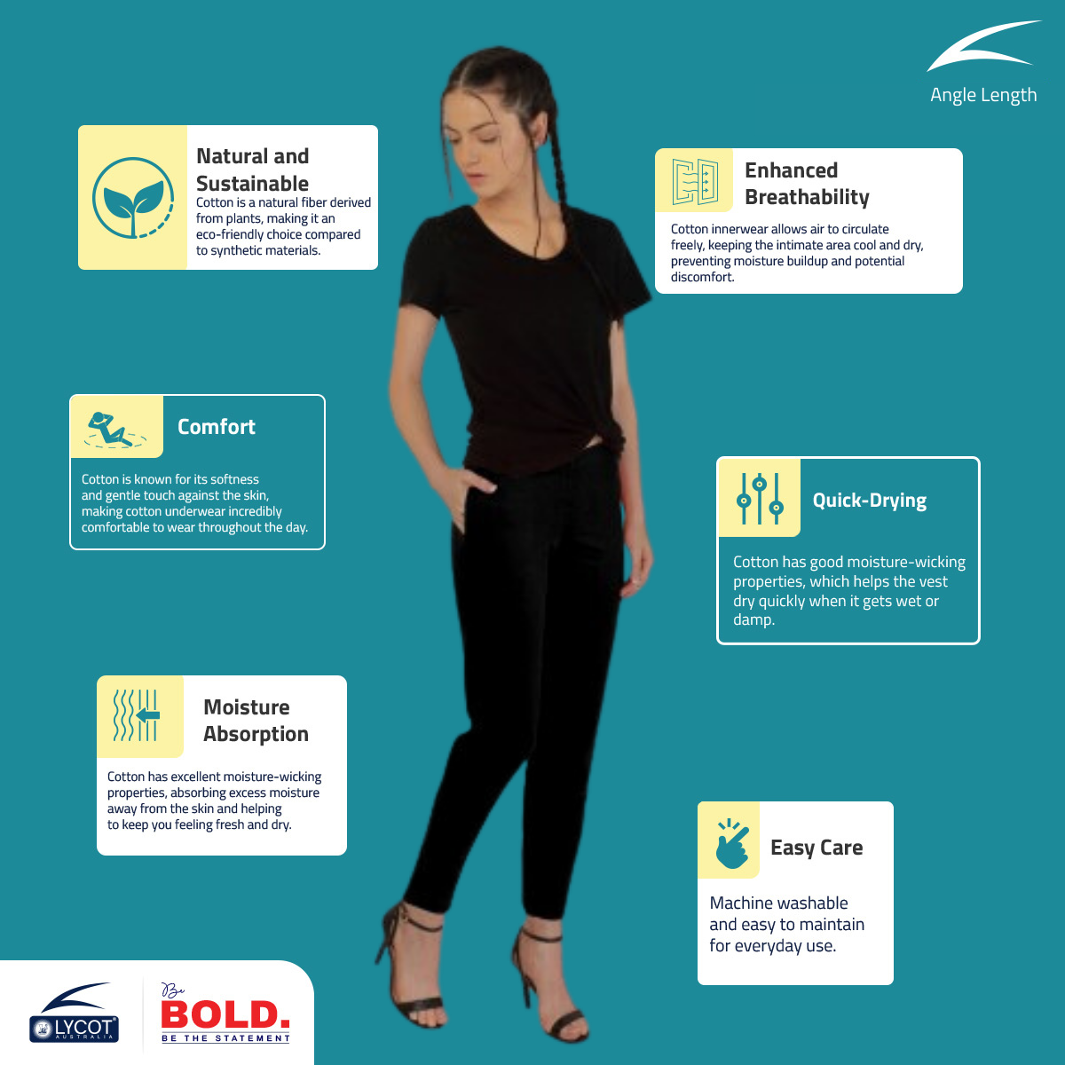 Women's Ankle-Length/Yoga Pants - Black