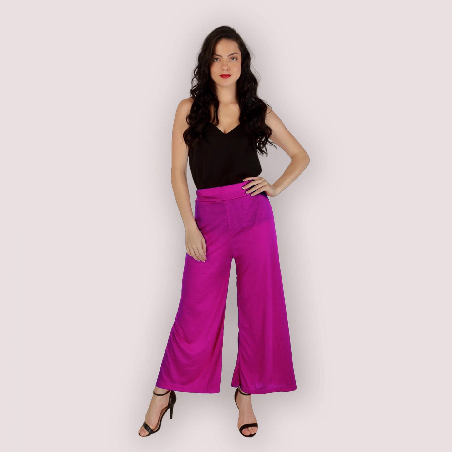 Pink Feminine Palazzo