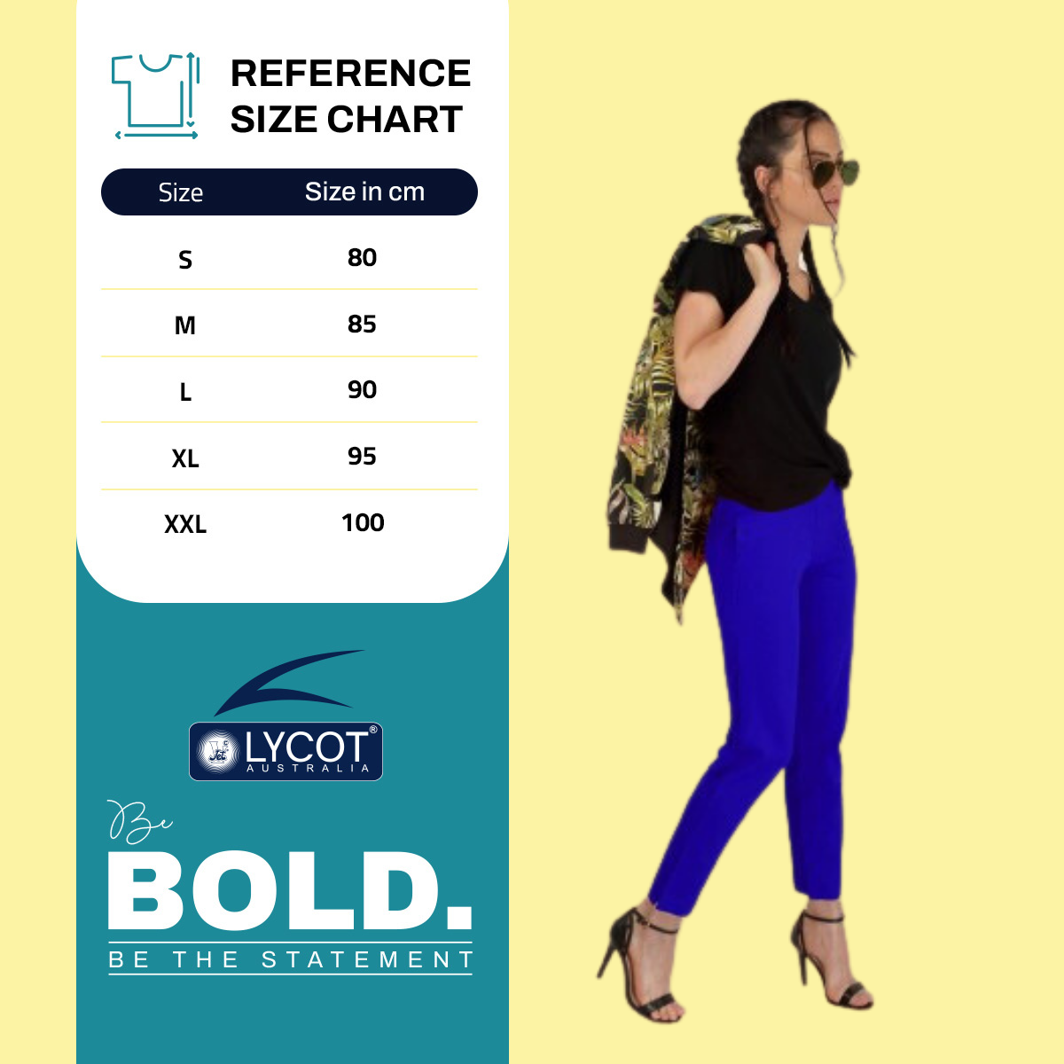 Women's Ankle-Length/Yoga Pants - BlUE