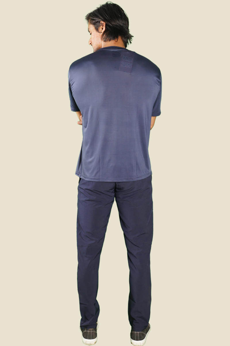 Basic Round Neck Dot Knit T-shirt