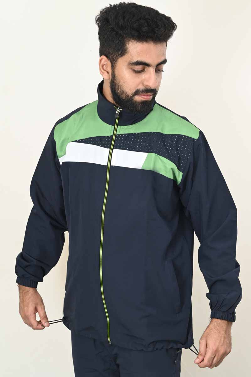 Boom Tracksuit #15 Lime Green details Dri-Fit