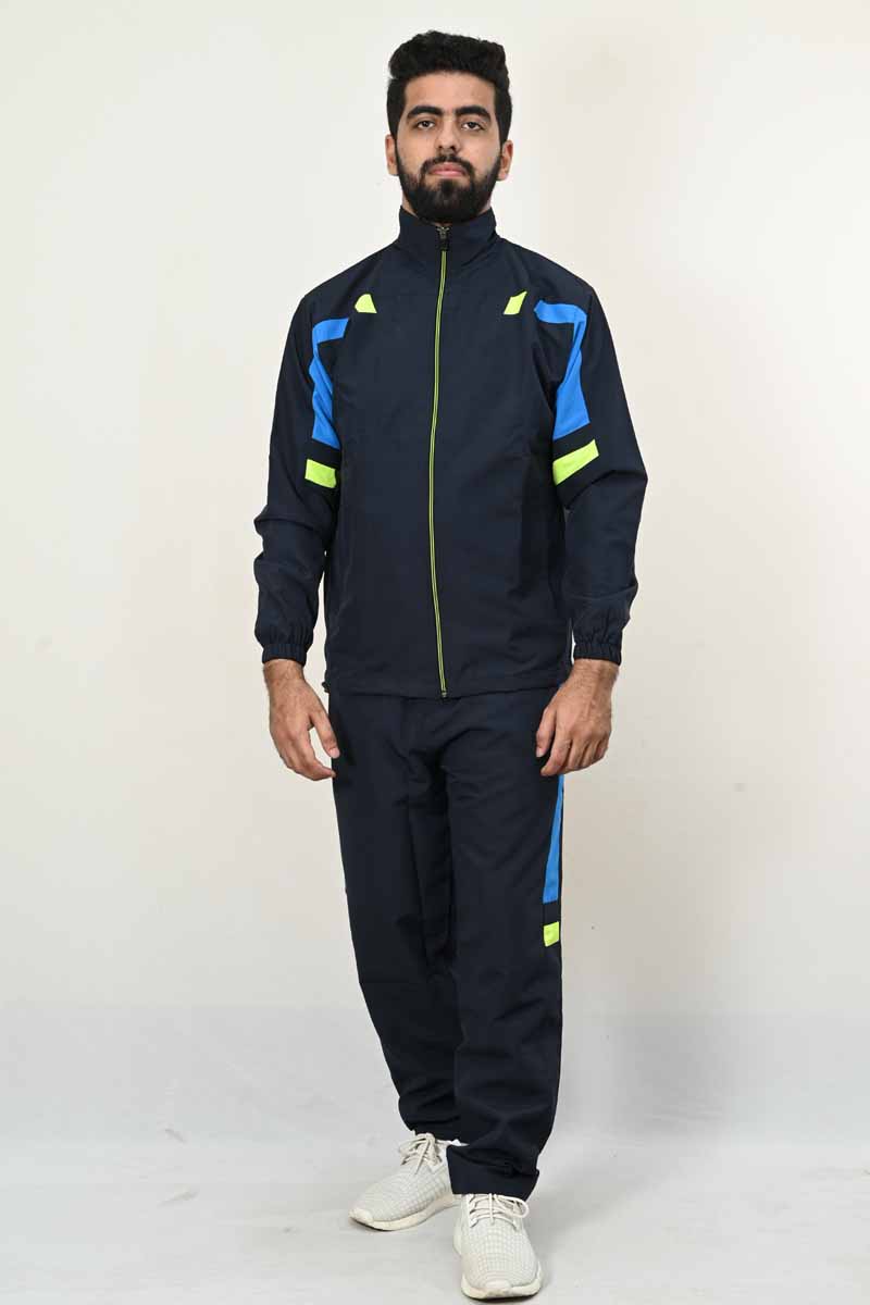 Boom Tracksuit #14 Blue Fluorescent details Dri-Fit