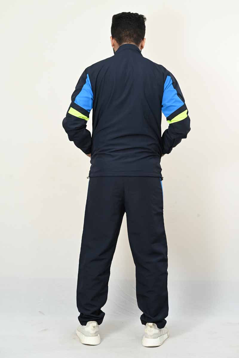Boom Tracksuit #14 Blue Fluorescent details Dri-Fit