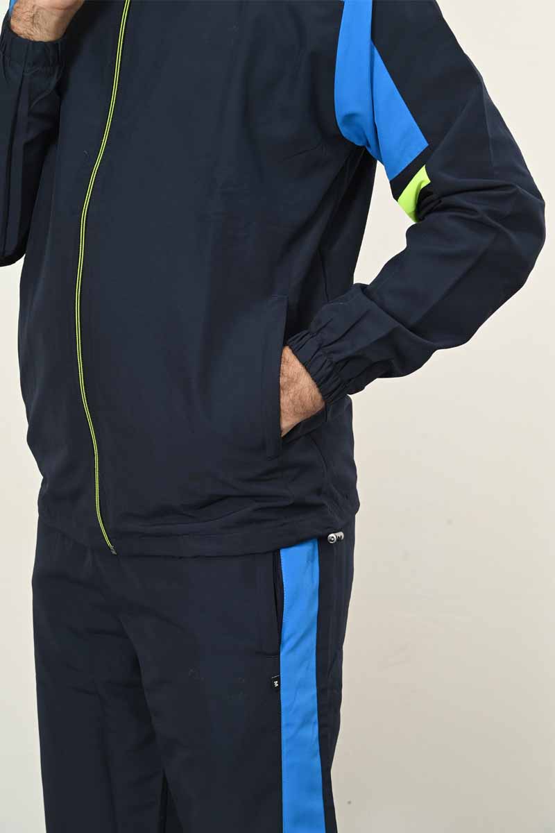 Boom Tracksuit #14 Blue Fluorescent details Dri-Fit