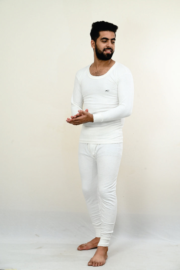 Men's Thermal wear Upper White - Pack of 1
