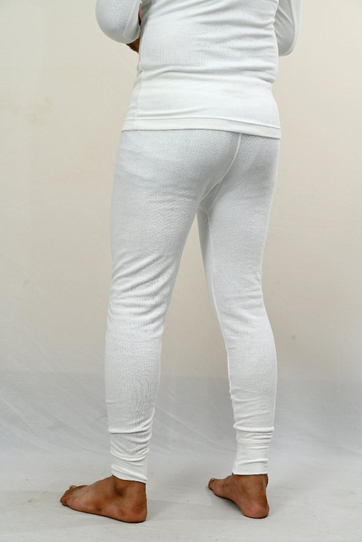 Men's Thermal wear Lower White - Pack of 1