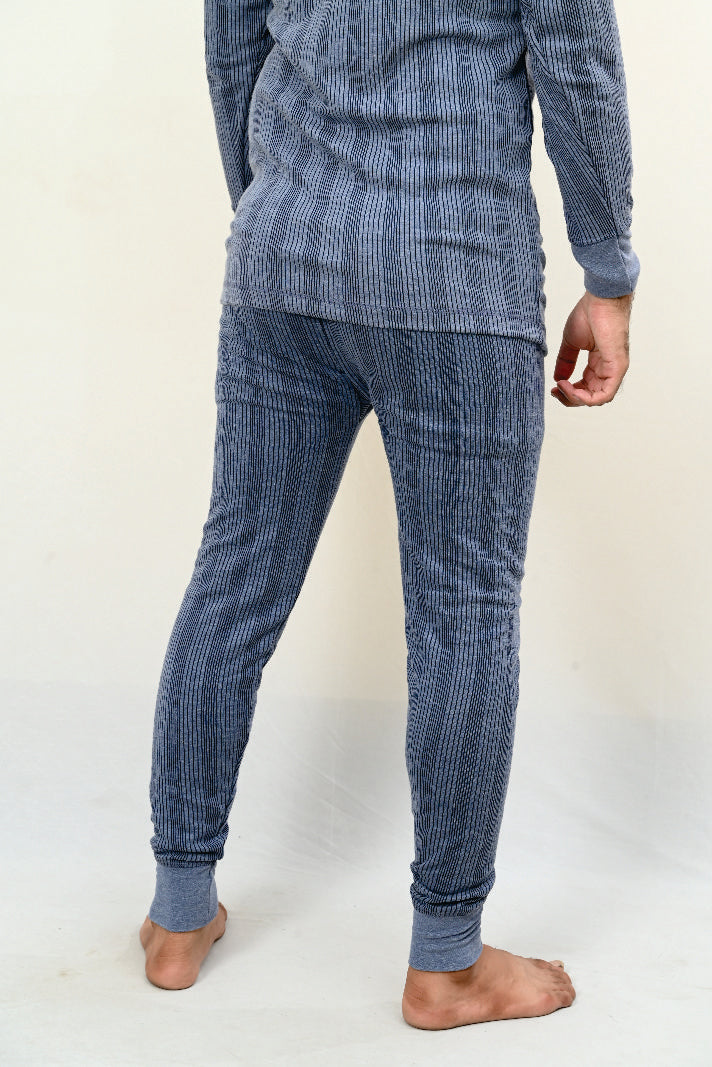 Men's Thermal wear Lower Blue - Pack of 1