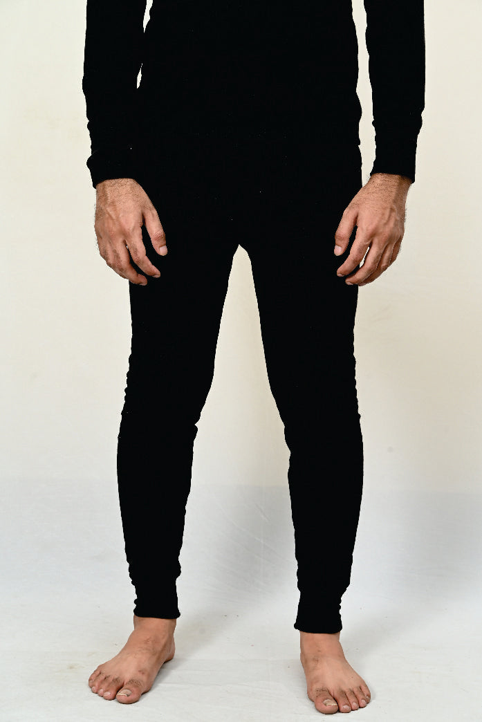 Men's Thermal wear Lower Black - Pack of 1