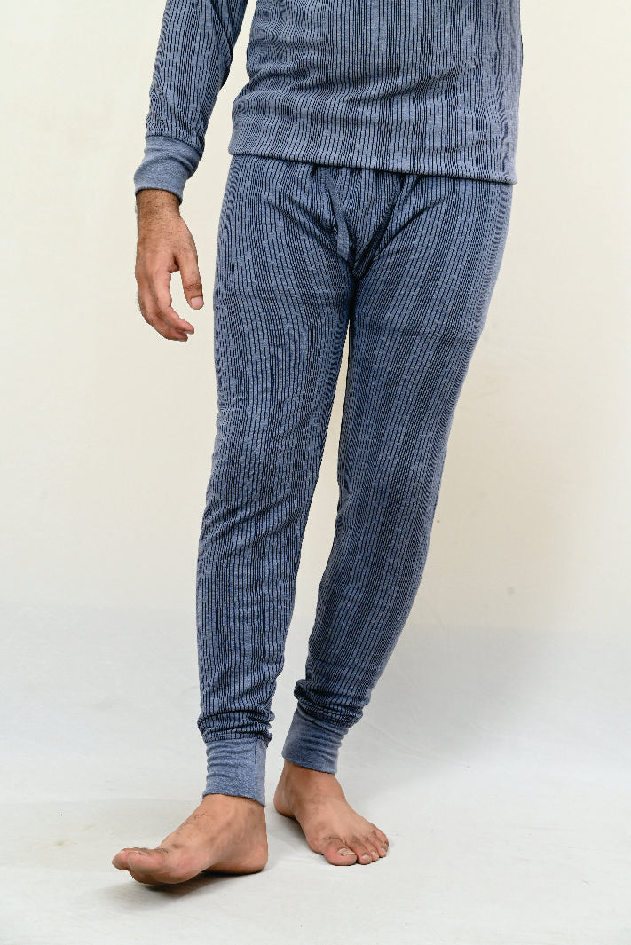 Men's Thermal wear Lower Blue - Pack of 1