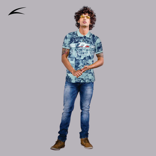 Men's Stylish Designer Collar T-shirt