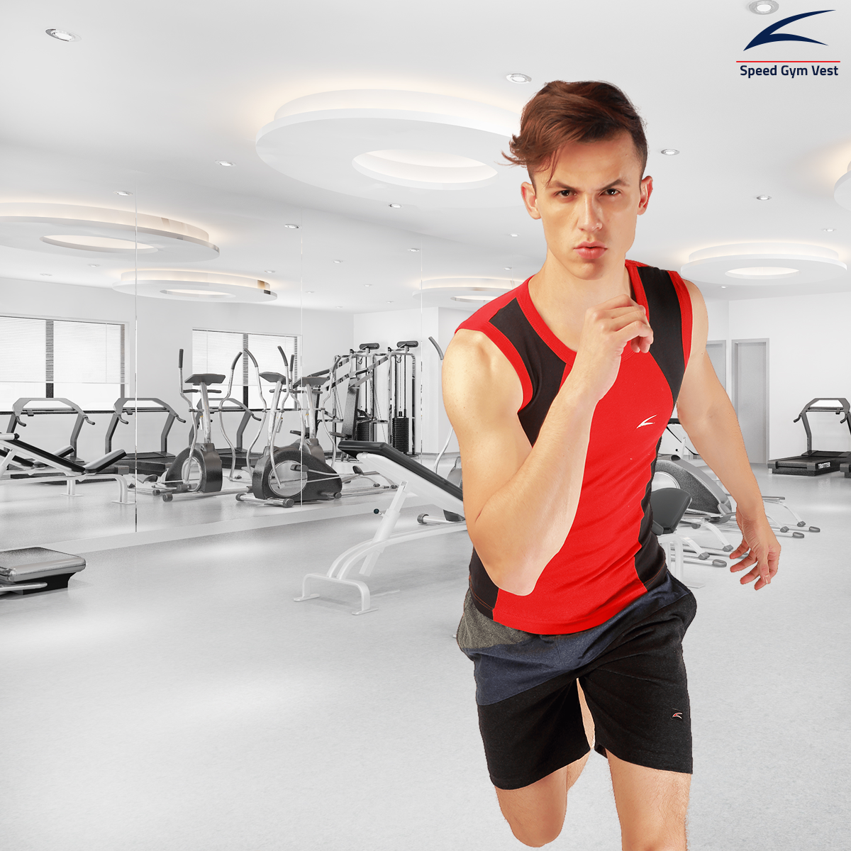 Speed Men's Gym Vests - Pack of 3