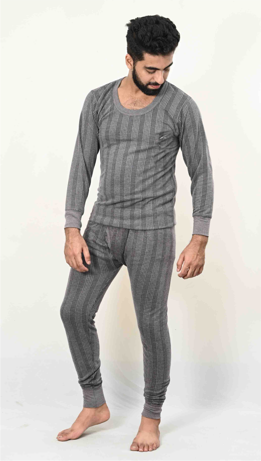 Men's Thermal wear Upper Grey - Pack of 1