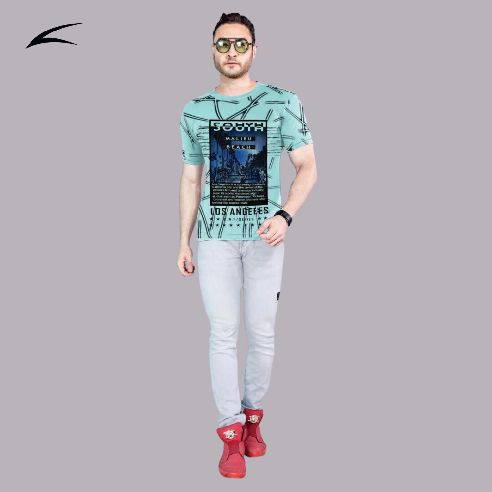 Men's Stylish Round Neck Designer T-shirt