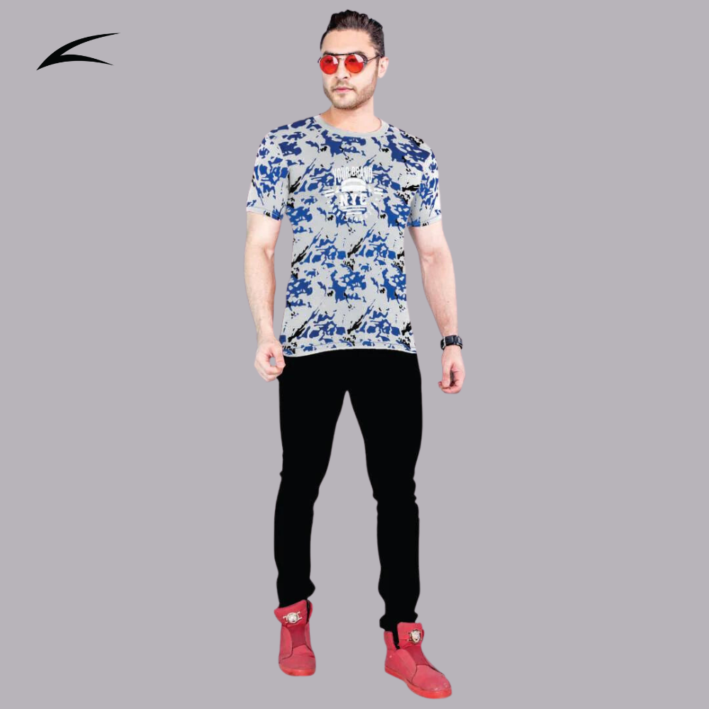 Men's Stylish Round Neck Designer T-shirt