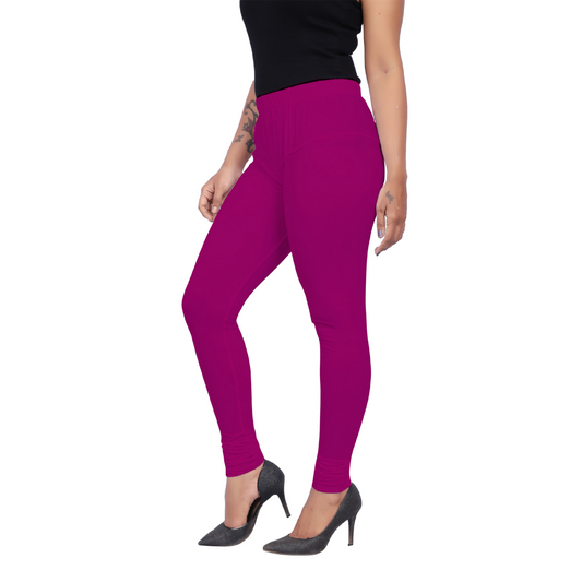 Women's Churidar Leggings #43 - Pink