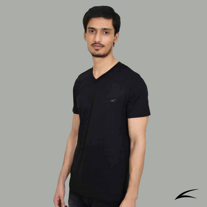 V Neck Plain T-shirt