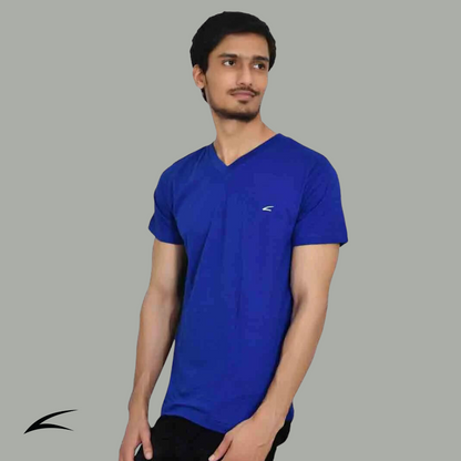 V Neck Plain T-shirt