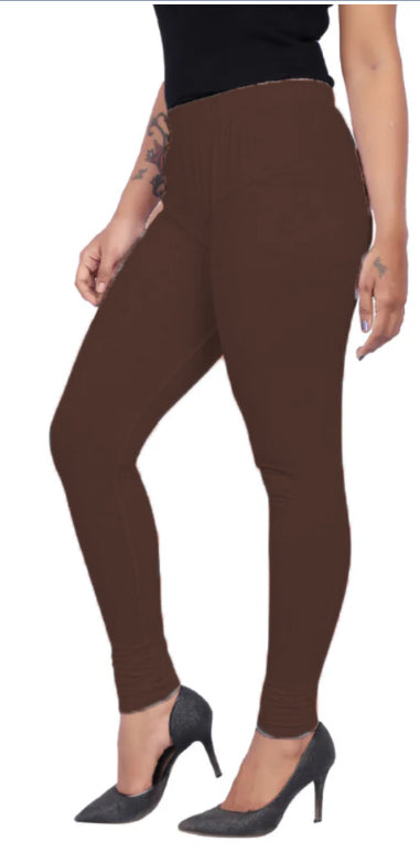 Women's Churidar Leggings #39 - Light Brown