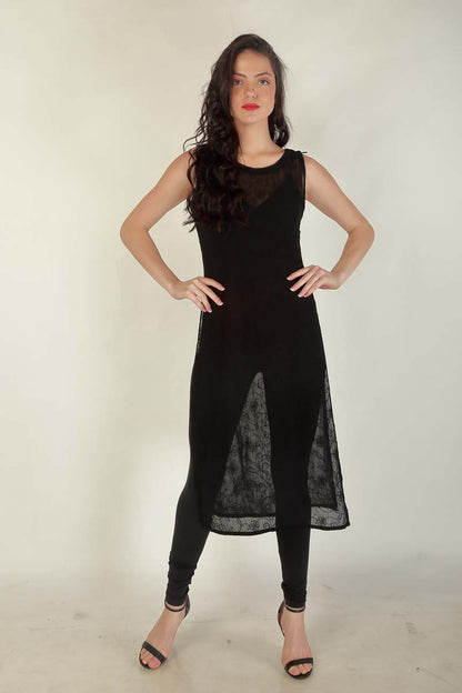 Women's Churidar Leggings #28 - Black