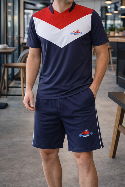 T-Shirt & Shorts Set Red