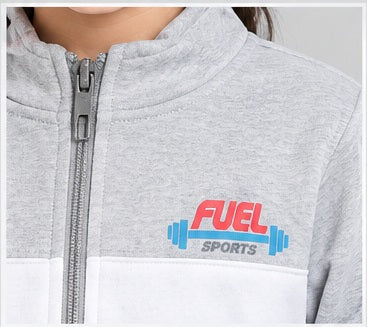 Kids Tracksuit #12 Pink and Grey