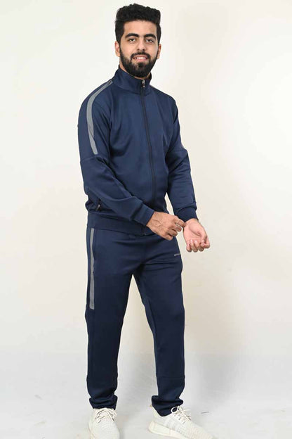 Boom Tracksuit #11 Blue Lycra Dri-Fit