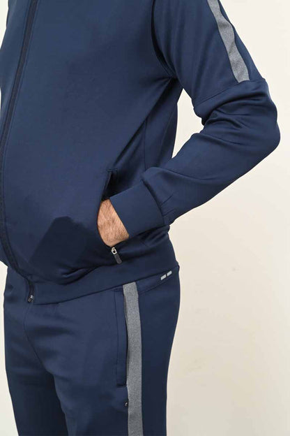 Boom Tracksuit #11 Blue Lycra Dri-Fit