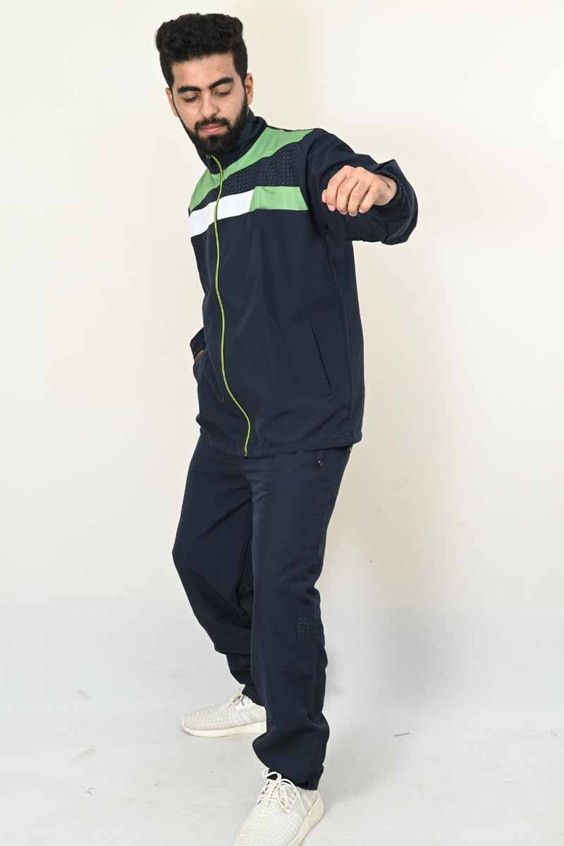 Boom Tracksuit #15 Lime Green details Dri-Fit