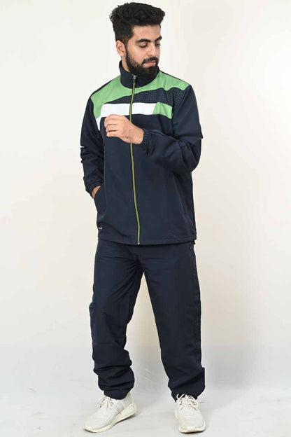 Boom Tracksuit #15 Lime Green details Dri-Fit