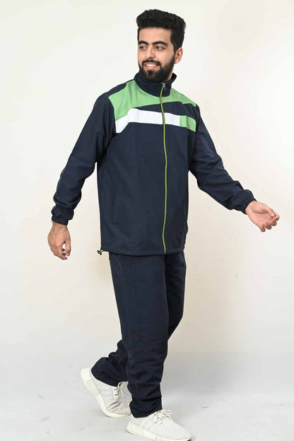 Boom Tracksuit #15 Lime Green details Dri-Fit