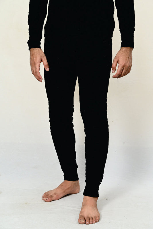 Men's Thermal wear Lower Black - Pack of 1