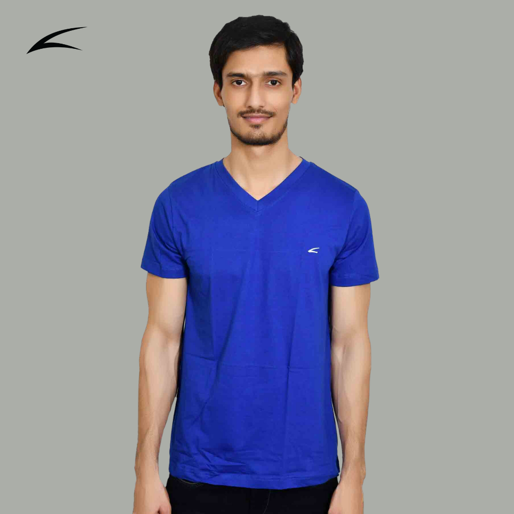 V Neck Plain T-shirt