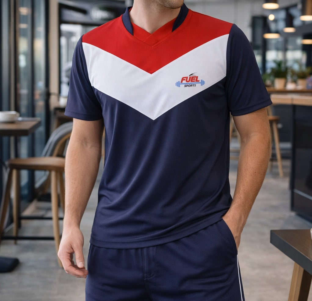 T-Shirt & Shorts Set Red
